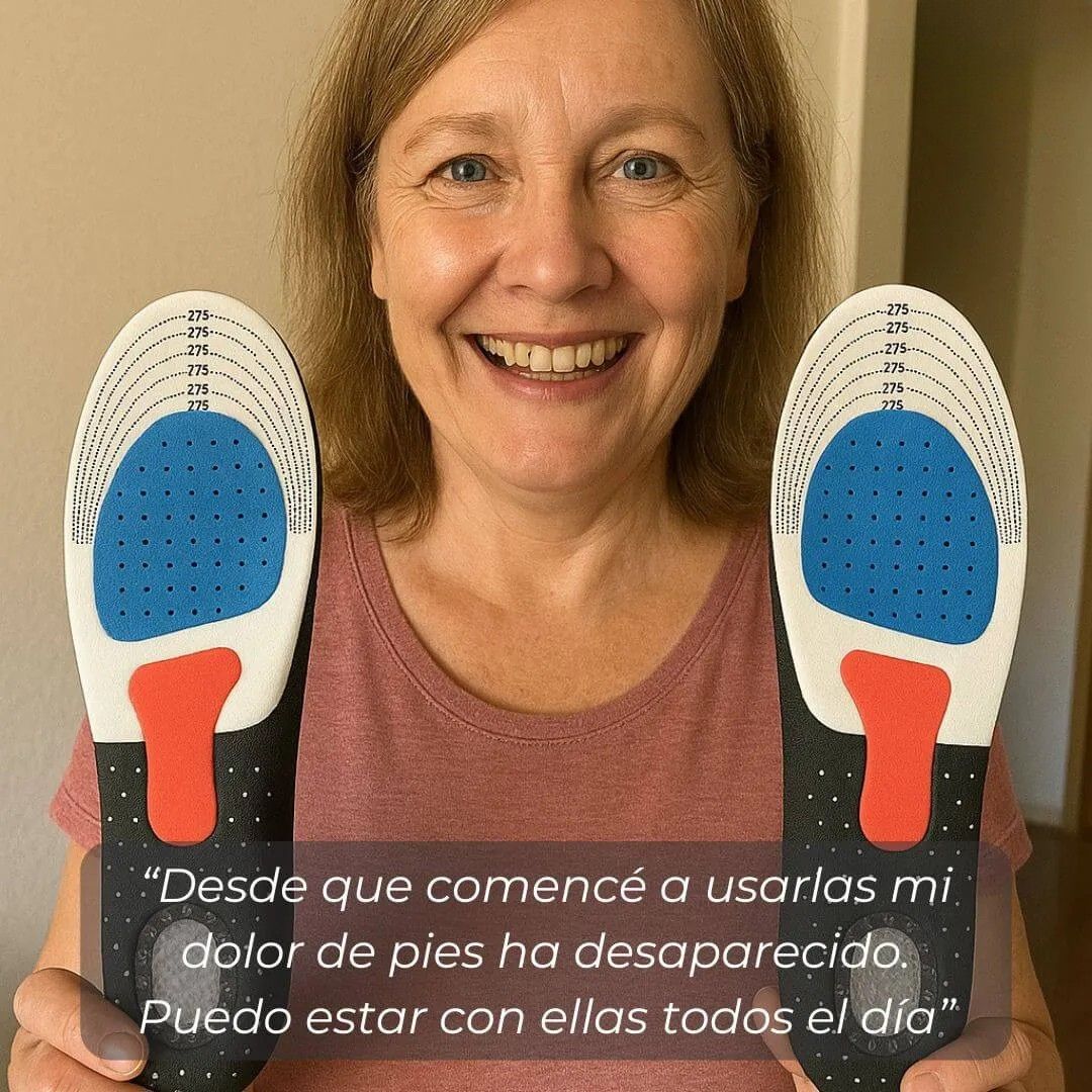 Plantillas Ortopédicas AlivioFeet™- Alivia dolor de pies & fascitis plantar