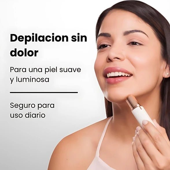 D - Facial™ Depiladora Facial y Cejas Profesional - Goldenfy Chile