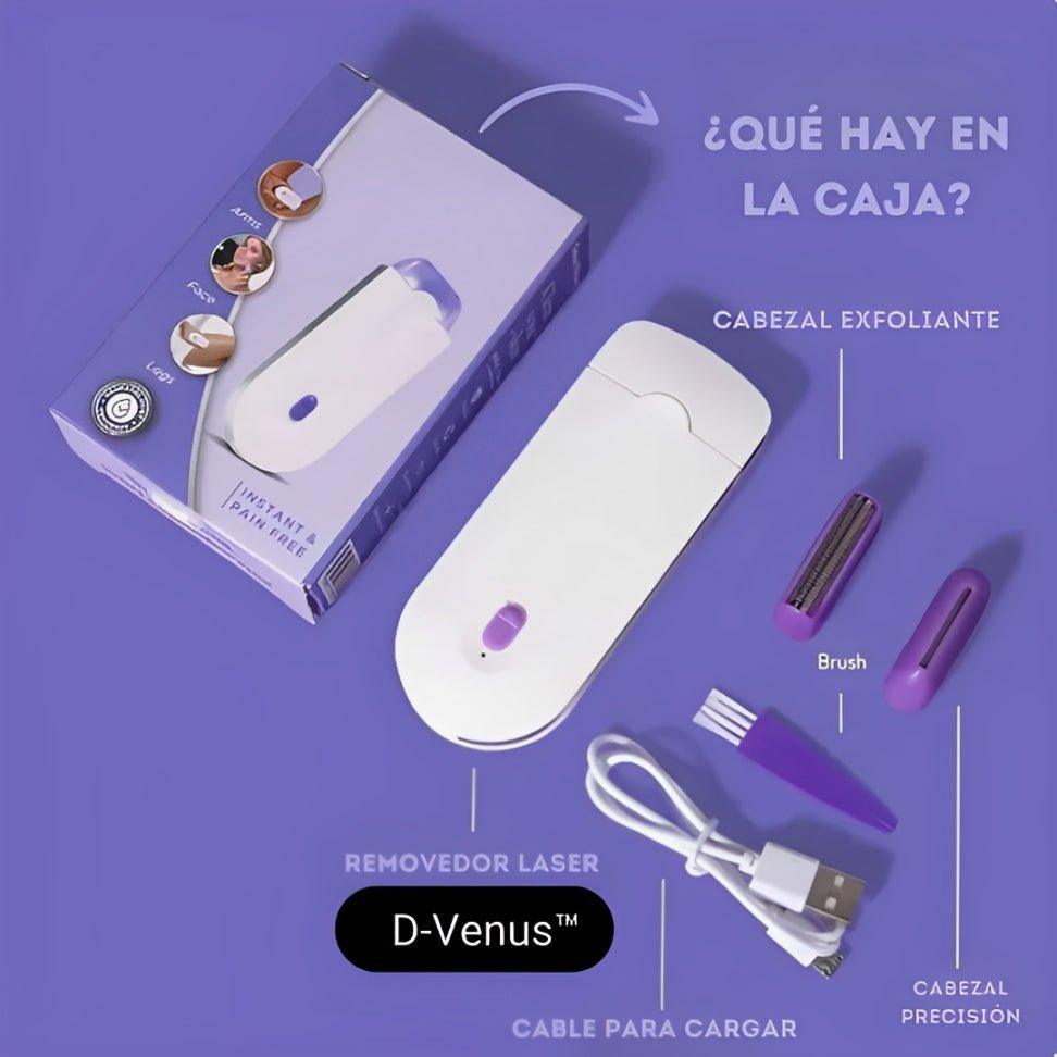 Depiladora Venus™ - Quita el vello de raiz y cuida tu piel - Goldenfy Chile