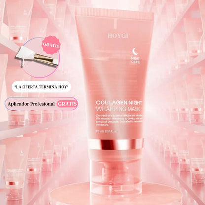 Mascara de Colageno Facial Nocturna Premium - Goldenfy Chile