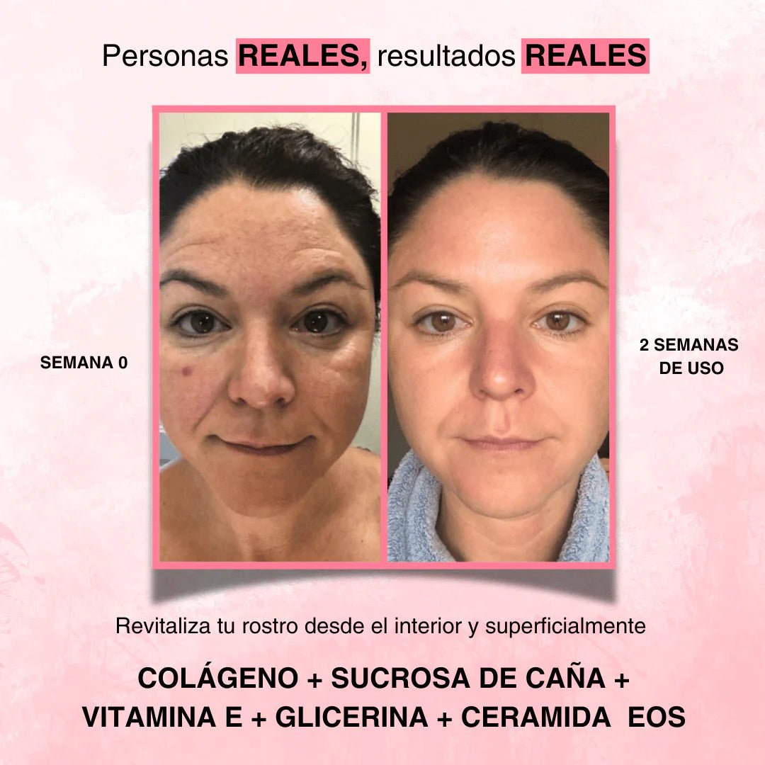 Mascara de Colageno Facial Nocturna Premium - Goldenfy Chile