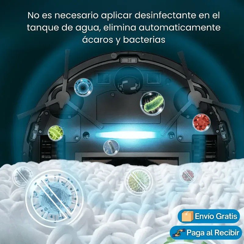 SmartClean - Aspiradora inteligente 3 en 1 - Goldenfy Chile