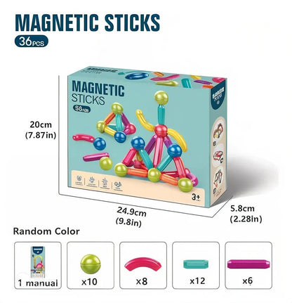 Tubo Magneticos MagneKid - para el desarrollo temprano de tu hijo - Goldenfy Chile